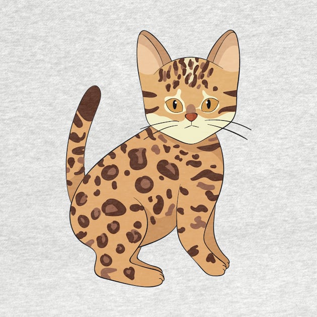 Cute Bengal Kitten by BamBam